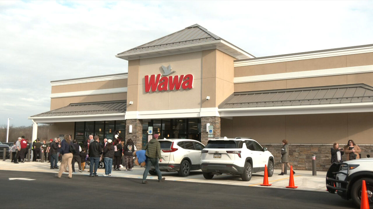 Wawa grand opening in Smithfield Township